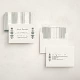 "Hand illustrated Garden Gate" - Moving Announcements in Forest by Jackie Crawford - Assembled