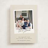 "holiday snapshot" - Moving Announcements in Cream by Karidy Walker - Front