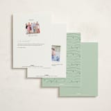 "New Home, New Adventures" - Moving Announcements in Seafoam by Elly - Back of Card Options
