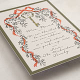 "Unlocking New Beginnings" - Moving Announcements in Cherry by Ana de Sousa - Detail