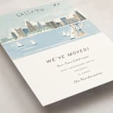 "Chicago Postcard" - Moving Announcements in Sea by Teju Reval - Detail