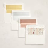 "New Destination Post" - Moving Announcements in Ivory by Sarah Rosenthal - Envelope Liner Options