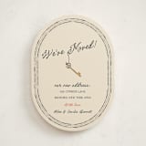 "Key Moment" - Moving Announcements in Ivory by Sarah Rosenthal - Front