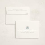 "first home classic motif" - Moving Announcements in Stormy by Becky Nimoy - FREE Recipient Addressing