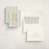 "Stripes" - Moving Announcements in Lake by Ellen Schlegelmilch - Assembled