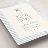 "Hydrangea Home" - Moving Announcements in Sky by Carolyn MacLaren - Detail