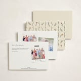"New Perch Greetings" - Moving Announcements in Black Dahlia by Sarah Rosenthal - Back of Card Options