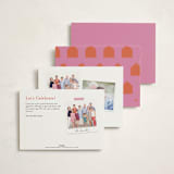 "Bold" - Moving Announcements in Strawberry by Morgan Kendall - Back of Card Options
