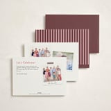 "Snail Mail" - Moving Announcements in Raspberry by Pati Cascino - Back of Card Options