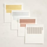 "Bold Move" - Moving Announcements in Ivory by Angela Thompson - Envelope Liner Options