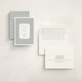 "classic move" - Moving Announcements in Blue Slate by Kanika Mathur - Assembled
