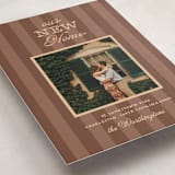 "Vintage Stripes" - Moving Announcements in Mocha by Creo Study - Detail