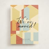 "Patchwork" - Moving Announcements in Sunshine by Selima Akhter - Front
