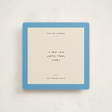 "Rhode" - Moving Announcements in Cornflower by Megan Davis - Front