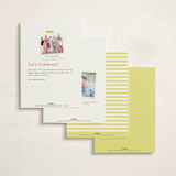 "Citrus" - Moving Announcements in Limone by Megan Davis - Back of Card Options