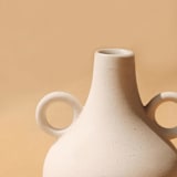 "Harappan Vase - Belly" - Vases in white by Powered By People