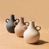 "Harappan Vase - Belly" - Vases in white by Powered By People