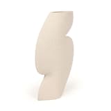 "Ceramic Vase ‘Ellipse N°3 - White'" - Vases in white by Inhee Ma