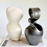 "Black Mobius Vase" - Vases in black by Cloude Made