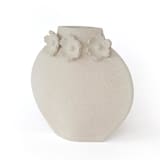 "Ceramic Vase Sculptural Flowers" - Vases in white by Inhee Ma