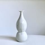 "Snow Gourd Vase" - Vases in white by Cloude Made