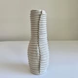 "Vessel #13" - Vases in white by Cym Warkov