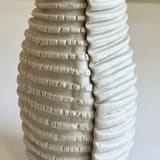 "Vessel #13" - Vases in white by Cym Warkov