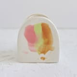 "Abstract Mini Arch Vase" - Vases in multicolorassorted-colors by Quiet Clementine