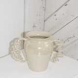 "Boinggg! Vase in Pearl" - Vases in clear by KuuPottery