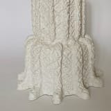 "quilted strands vase" - Vases in white by Kristin Yezza