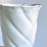"White Spiral Vase" - Vases in white by Cloude Made