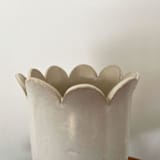 "Scallop Vase - Medium" - Vases in white by Sidney Field