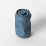 "Soda Can Vase - Cobalt Terrazzo" - Vases in blue by Pretti.Cool