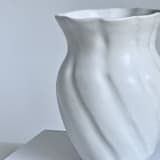 "White Spiral Vase" - Vases in white by Cloude Made