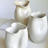 "D'orsay Vase" - Vases in beige by Cloude Made