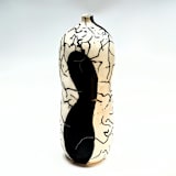 "Tall bottle" - Vases in multicolor by Liz Vigoda