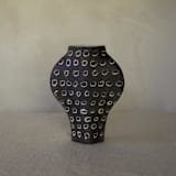 "Ceramic Vase Dal - Negative Rounds" - Vases in white by Inhee Ma