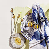 "Lemon swizzle sticks" - Wine and Bar Tools in yellow by Joanna Buchanan
