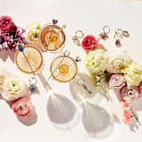 "Wedding wine charms" - Wine and Bar Tools in gray by Joanna Buchanan