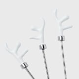 "Coral cocktail picks, white" - Wine and Bar Tools in white by Joanna Buchanan