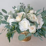 "White Classic Centrepiece" - Centerpieces and Tabletop Decor in white by Bird of Paradise OS
