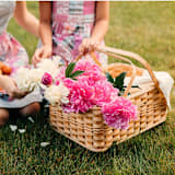 "Naomi's Gardening Basket" - Gifts for the Bride in brown by Millstream Home