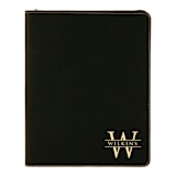 "Custom Engraved Vegan Leather Premium Zippered Padfolio" - Couple Gifts in multicolorassorted-colors by Papel Custom Design