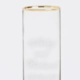 "Wedding Couple Personalized Gold Rim Champagne Flutes, Set of 2" - Couple Gifts in clear by Colin Supple
