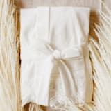 "White Velvet Bride Robe" - Couple Gifts in white by Jordan Perry