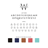 "Set of Custom Six Square Vegan Leather Engraved Coaster Set" - Couple Gifts in multicolorassorted-colors by Papel Custom Design