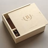 "The Producer - Keepsake Ceremony Wine Box" - Couple Gifts in natural by Artificer Wood Works