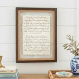 "Wedding Vows Print, 100% Cotton Paper Anniversary Gift, Custom Vow Keepsake" - Couple Gifts in brown by Ellie OBrien