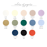 "Blue Matte Folder Invitation Covers for 5x7 Wedding Invitations | Set of 10" - Invitation Pockets in blue by Self Stationery