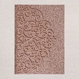 "Qty of 50 Custom Gorgous Open Lace Rose Gold Glitter Pocket | Other Color Options Available" - Invitation Pockets in green by Papel Custom Design